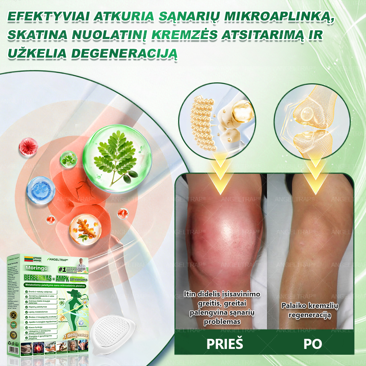 💐𝐴𝑁𝐺𝐸𝐿𝑇𝑅𝐴𝑃® 𝐌𝐨𝐫𝐢𝐧𝐠𝐚 × 𝐁𝐞𝐫𝐛𝐞𝐫𝐲𝐧𝐚 × 𝐀𝐌𝐏𝐊 𝟏𝟎 в 𝟏 – Nano mikroadatinis pleistras svorio metimui | Tik 1 kartą per dieną ✅ Matomi pokyčiai per 𝟕 dienas – nutukimui, širdies ir kraujagyslių sveikatai, diabetui ir sąnarių problemoms gydyti