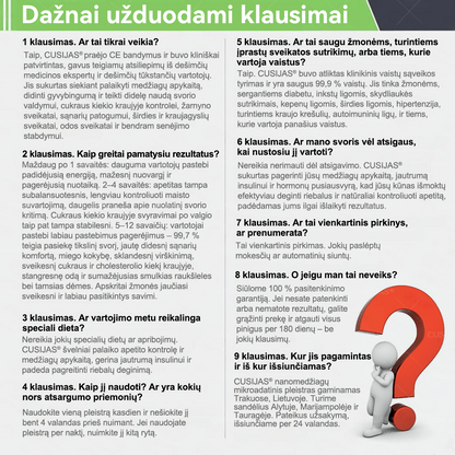 𝑪𝑼𝑺𝑰𝑱𝑨𝑺® 𝑴𝒐𝒓𝒊𝒏𝒈𝒂 · 𝐁𝐄𝐑𝐁𝐄𝐑𝐈𝐍𝐀𝐒 × 𝑵𝑨𝑫+ 10 viename Metabolizmo palaikymo nano mikroadatinis pleistras (𝗧𝗶𝗸 𝗸𝗮𝗿𝘁ą 𝗽𝗲𝗿 𝗱𝗶𝗲𝗻ą, 𝗺𝗮𝘁𝗼𝗺𝗶 𝗽𝗼𝗸𝘆č𝗶𝗮𝗶 𝗽𝗲𝗿 𝟳 𝗱𝗶𝗲𝗻𝗮𝘀)  ✅ Skirtas padėti palaikyti organizmo balansą, kūno savijautą ir kasdienę gerovę🌷