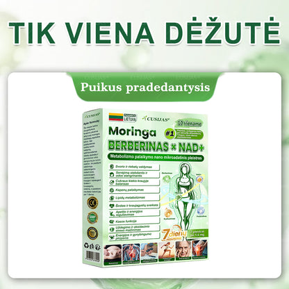 𝑪𝑼𝑺𝑰𝑱𝑨𝑺® 𝑴𝒐𝒓𝒊𝒏𝒈𝒂 · 𝐁𝐄𝐑𝐁𝐄𝐑𝐈𝐍𝐀𝐒 × 𝑵𝑨𝑫+ 10 viename Metabolizmo palaikymo nano mikroadatinis pleistras (𝗧𝗶𝗸 𝗸𝗮𝗿𝘁ą 𝗽𝗲𝗿 𝗱𝗶𝗲𝗻ą, 𝗺𝗮𝘁𝗼𝗺𝗶 𝗽𝗼𝗸𝘆č𝗶𝗮𝗶 𝗽𝗲𝗿 𝟳 𝗱𝗶𝗲𝗻𝗮𝘀)  ✅ Skirtas padėti palaikyti organizmo balansą, kūno savijautą ir kasdienę gerovę🌷