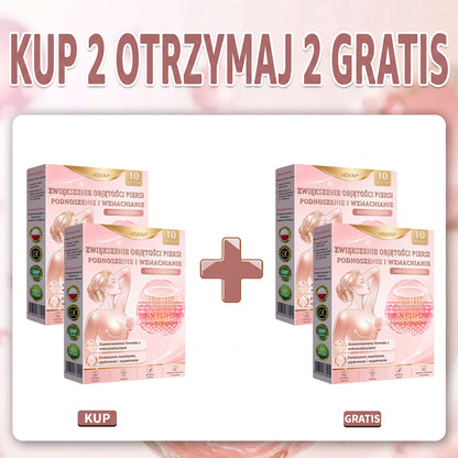 🌟 HISKIN® Mikroigłowe plastry na piersi wspierające efekt pełniejszego wyglądu, liftingu i ujędrnienia
